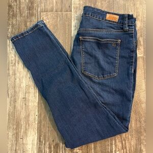 Crown & Ivy Dark Blue High-Rise Skinny Jeans - Size 12